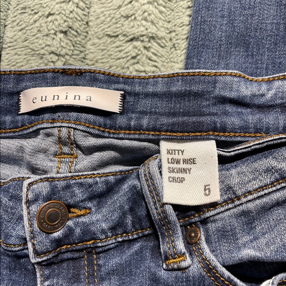 Eunina low rise skinny jeans